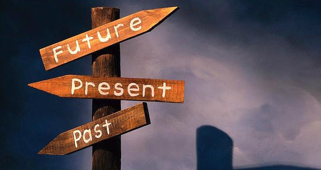 Frasi e immagini sul presente, in inglese e italiano