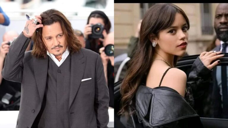 Jonny Deep e Jenna Ortega