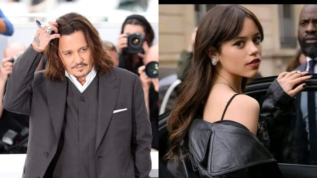 Jonny Deep e Jenna Ortega