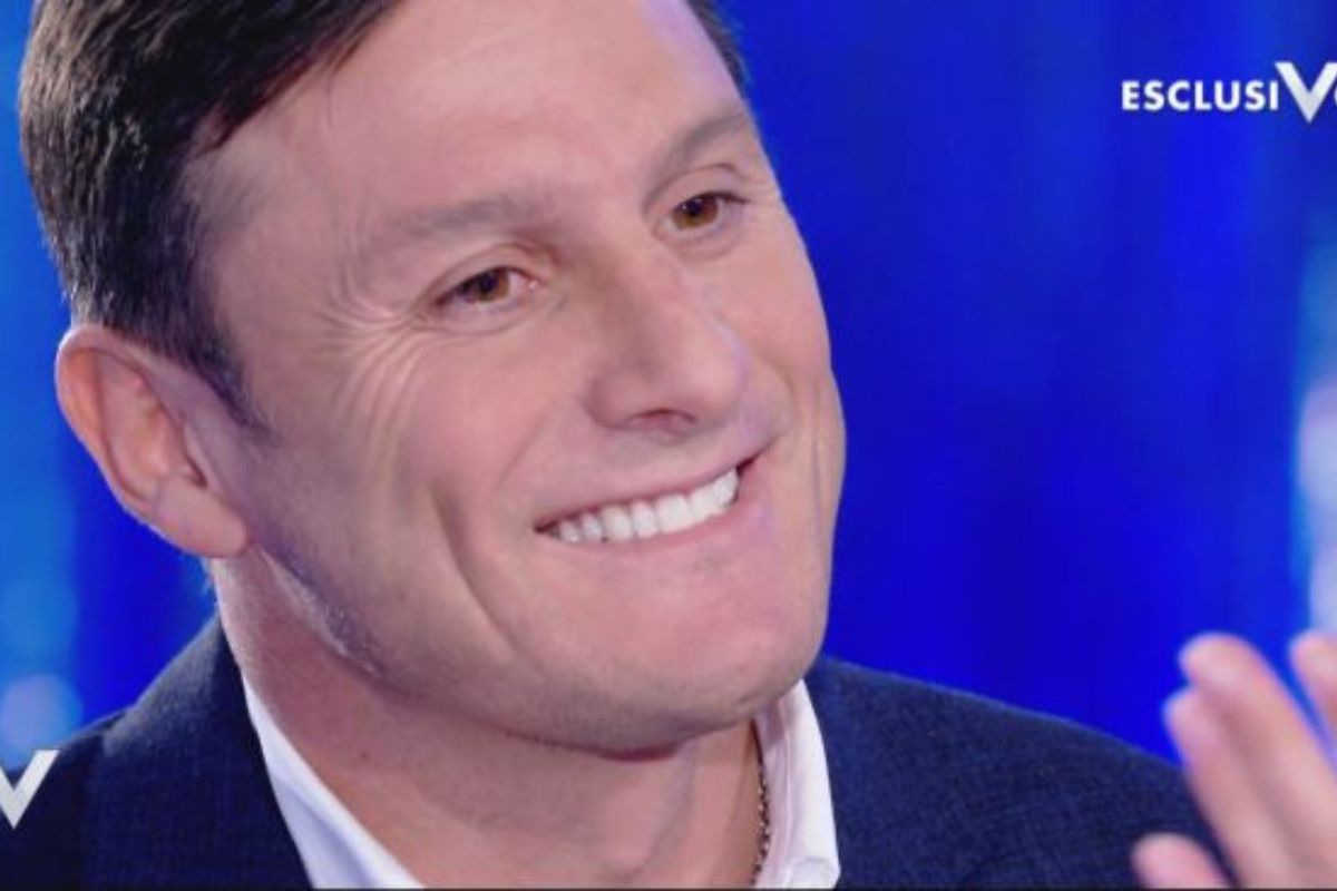 Chi è Javier Zanetti, ospite a Verissimo Domenica 19 novembre: età, figli, moglie, Inter