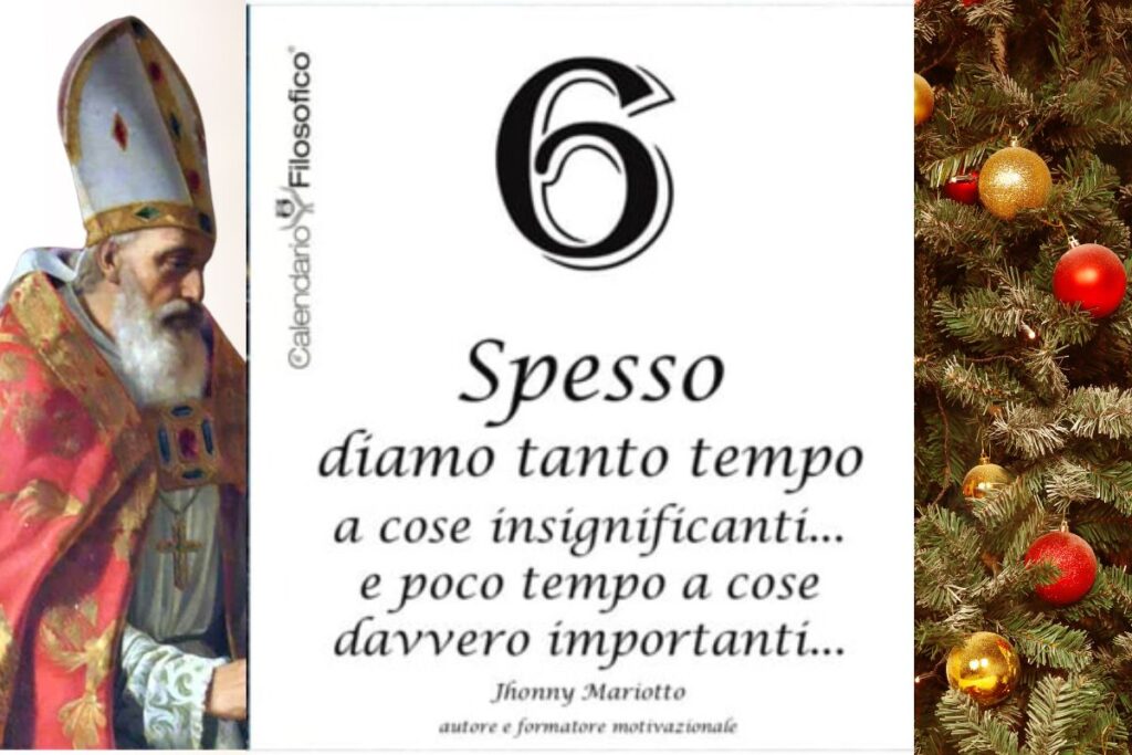 Almanacco di oggi 6 Dicembre 2023: compleanni famosi, santo del giorno, accadde oggi, proverbio