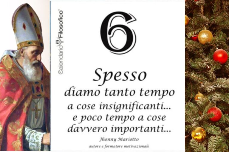 Almanacco di oggi 6 Dicembre 2023: compleanni famosi, santo del giorno, accadde oggi, proverbio