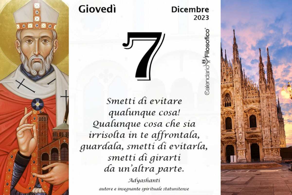 Almanacco di oggi 7 Dicembre 2023: compleanni famosi, santo del giorno, accadde oggi, proverbio