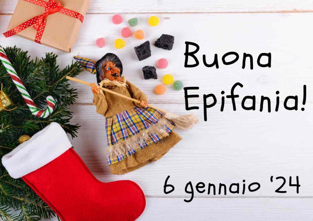 Auguri Buona Befana immagini divertenti: auguri Epifania, frasi, filastrocche e gif