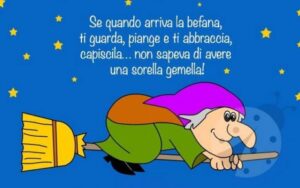 Auguri Buona Befana immagini divertenti: auguri Epifania, frasi, filastrocche e gif