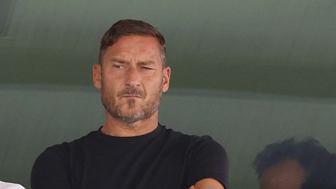 Francesco Totti serio