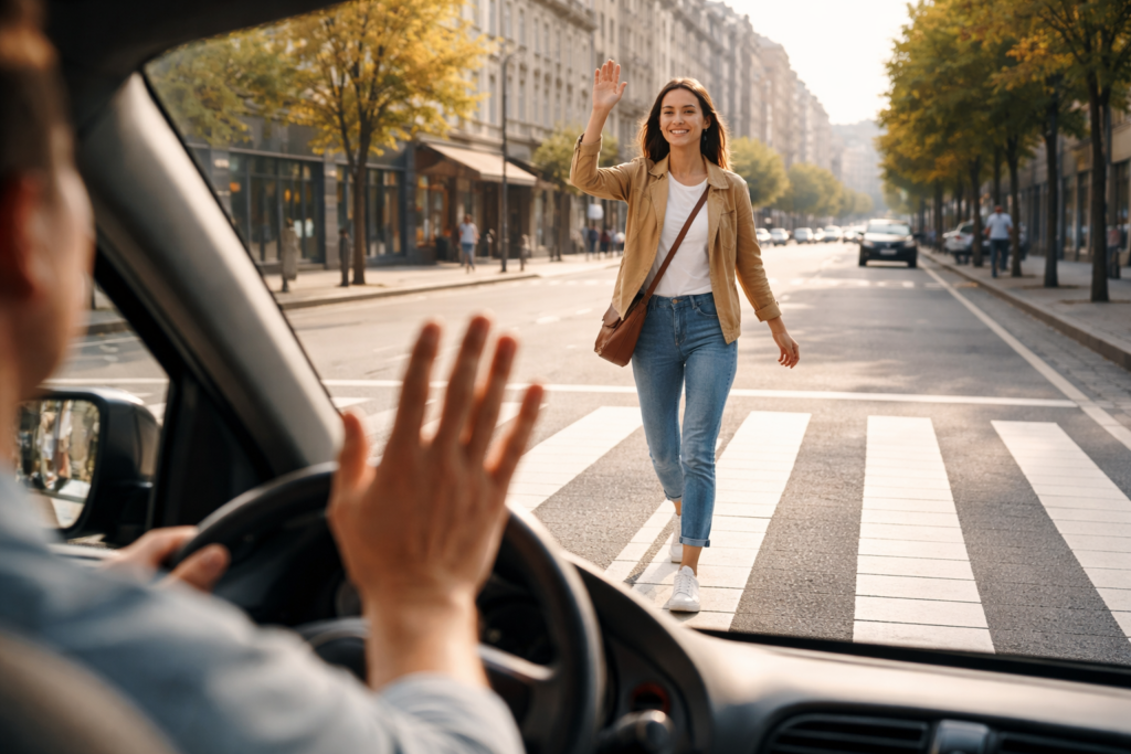Chiunque lo faccia sulle strisce pedonali potrebbe avere un tratto caratteriale raro