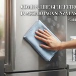 Come pulire gli elettrodomestici in acciaio inox senza lasciare aloni
