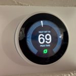 Termostato Google Nest: il significato della foglia sul display