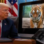 Trump, dalla tragedia dello zoo alla tigre in IA: il video che scatena le polemiche